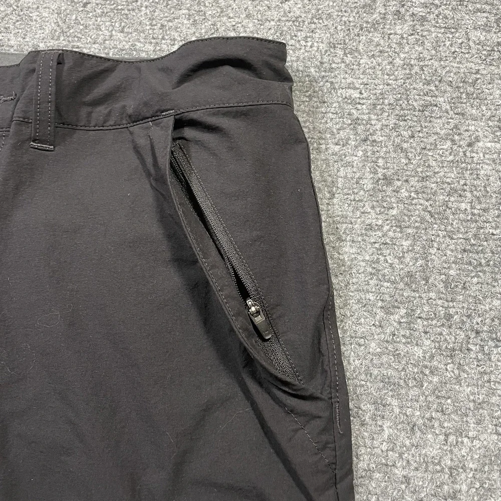 Patagonia Quandary Zip off Convertible Pants Men's 36 Black Hiking Gorpcore